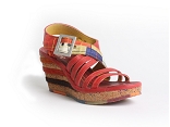 Chaussure ART 0231:CUIR/Rouge