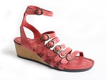 Chaussure PALLADIUM FIONA:CUIR/Rouge
