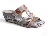 Chaussure LAURA VITA JOUETTE:CUIR/Gris